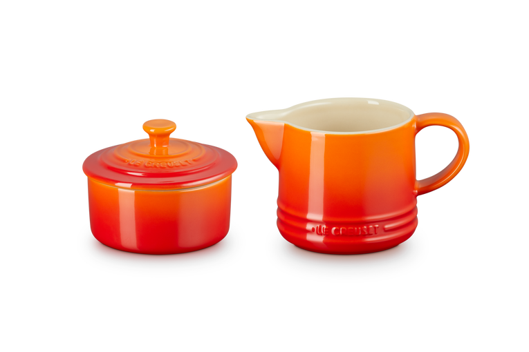 Stoneware Signature Milk and Sugar Set