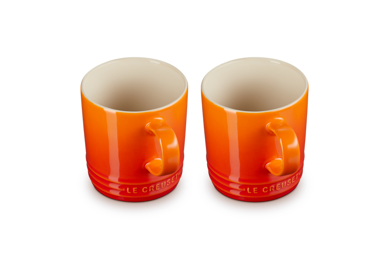 Stoneware Set of 2 Mugs