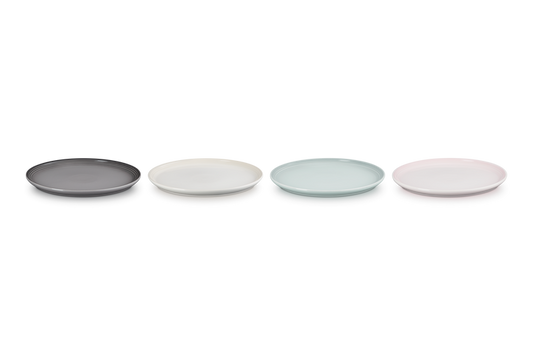 Stoneware Coupe Set of 4 Side Plates